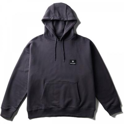 Snow Peak New Standard Square Logo Hoodie Mens Hoodie Charcoal M Size Nsd Sw 25au002