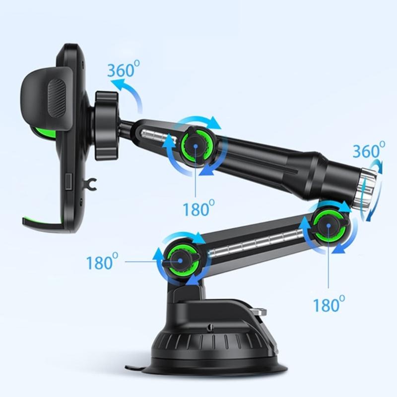 For Car Phone Rack Mount Universal Holder Air Vent Holder Dashboard Windshield Mount Suction Cup Support Handsfree Stand