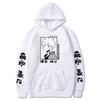 Japanese Anime Kaminari Denki Hoodie Loose Fitting Hoodie Thick Wool Letter Graphic Printing Sweatshirts Fleece Hoodies