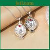 The Vampire Diaries Red Rhinestone Decoration Openable Alloy Necklace For Cosplay And Gift