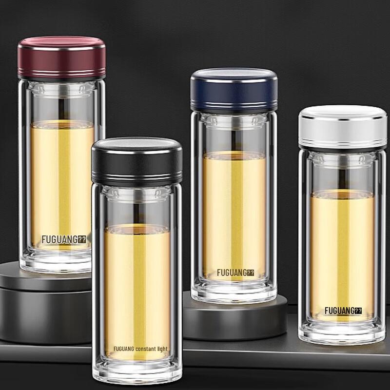 Fuguang Double Wall Glass Tumbler