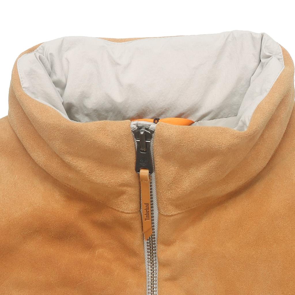 Timberland Stand Collar Drop Shoulder Loose Warm Down Jacket Unisex Outerwear Off-White A2AB5-CY2