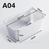WS Rectangular Aluminum Alloy Bread Toast Box