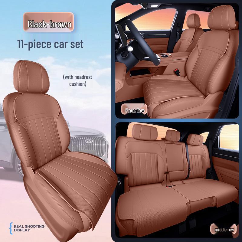 Tiggo 9X All-Season Breathable Seat Cushion & Cover for 25 New Model - Universal Car Ventilation Accessory.