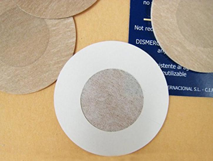 Dangling Adhesive Silicone Breast Artificial Nipple Cover Set D [Mikopuella] Breasts, (Skin Tone, 1000g, Cup)