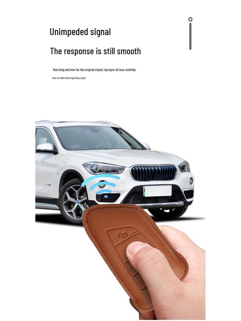 BMW Key Cover for 3 Series, 5 Series, X3, X5, X1, and I3; Compatible with 325Li, 320Li, Blade 530.