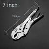 Multifunctional pliers 7/10 Inch professional carbon steel electrician non-slip maintenance durable manual tool, 1 pcs.