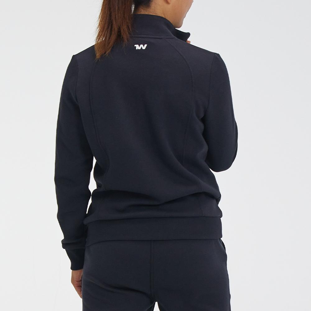 Under Armour Sports Leisure Knitted Training Competition Jacket Women jackets Black 21600308-001
