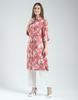 Monte Carlo Women's Printed Collar Neck Tunic