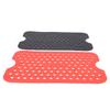 6pcs Fryer Silicone Liner Mats Anti High Temperature Easy to Clean for Microwave Oven Black Red