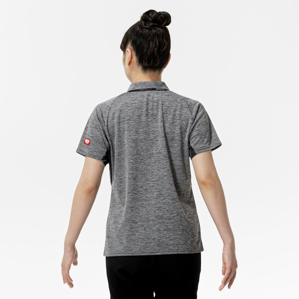 Table Tennis Game Short JTTA Size S Shirt, Sleeve, Certified, Moisture-Wicking, Quick-Drying, Women's, Black, (82JAC210)