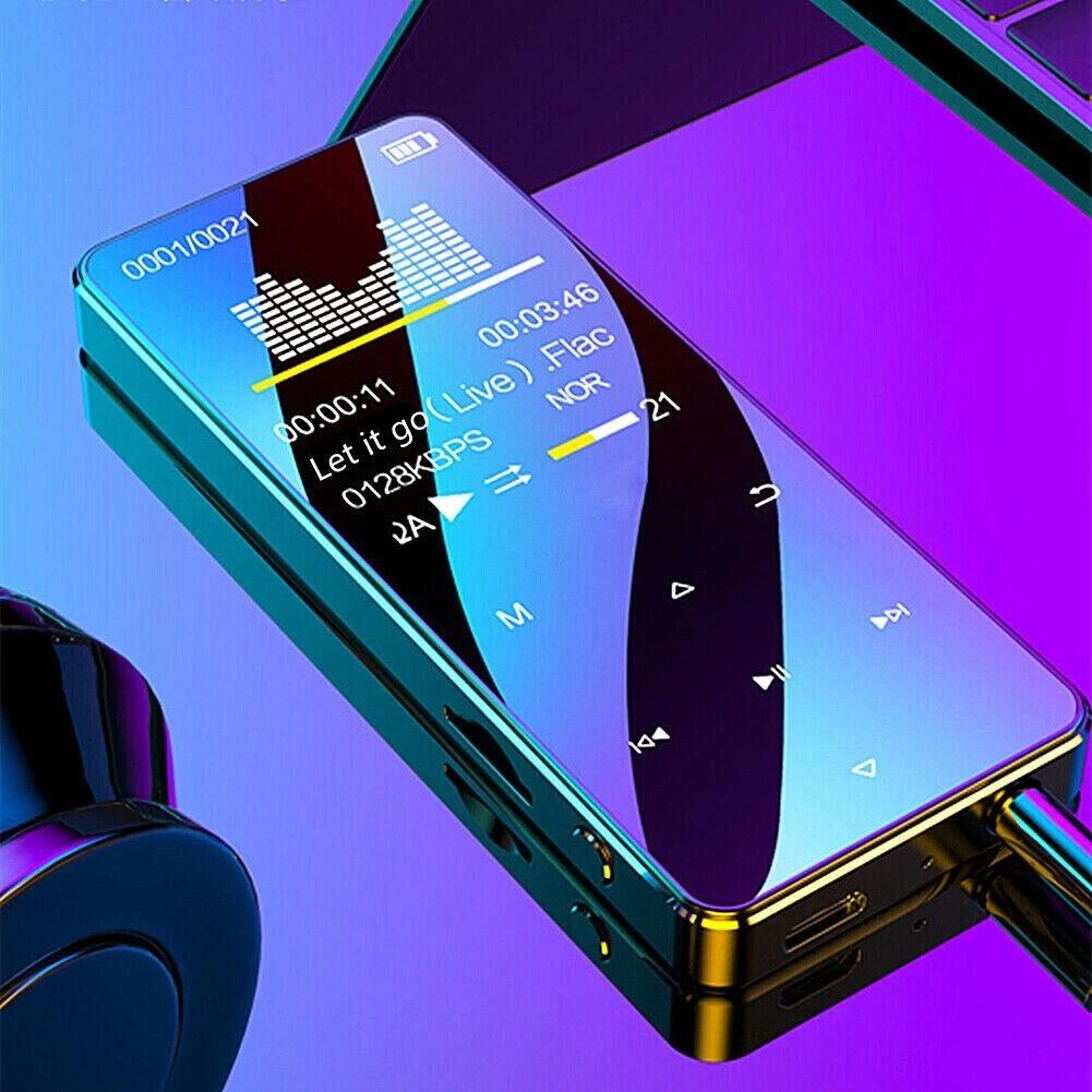 

MP3-плеер Bluetooth Музыкальный плеер 4 ГБ Музыка без потерь Многофункциональный Музыкальный Стереодинамик FM-радио Диктофон Для Walkman mp3