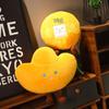 Cute Gold Ingot Plush Toy Pillow – Fortune-Attracting Doll Cushion for Sofa or New Year Gift