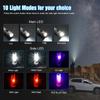 Multi-mode Mini LED Flashlight TYPE-C Fast Charge Waterproof Fluorescent Belt Clip Warning Camping Magnetic Flashlight