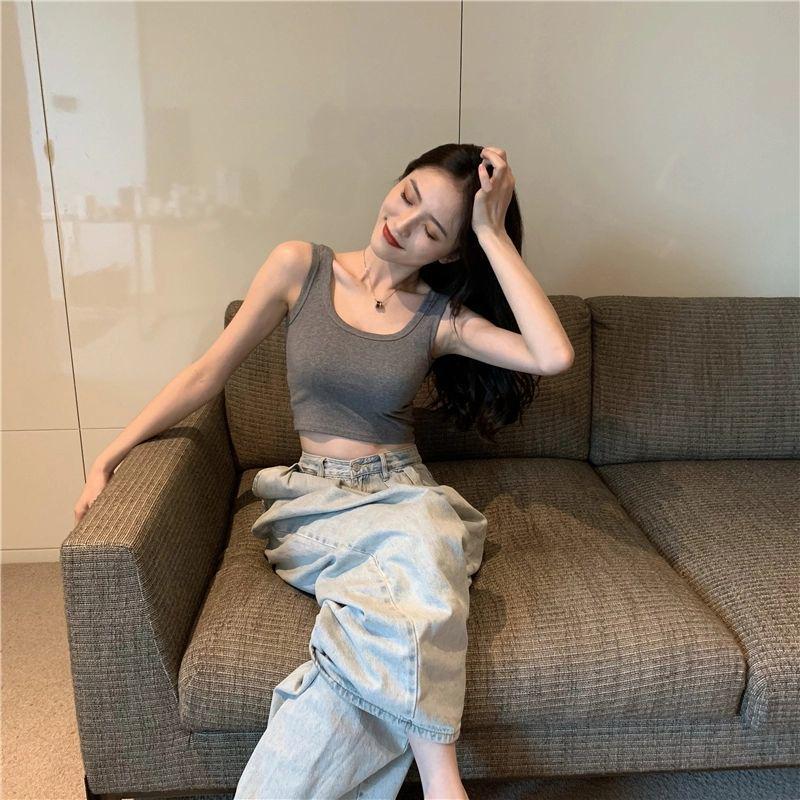 Summer 2024 Women's Versatile Slim Fit Crop Top Vest