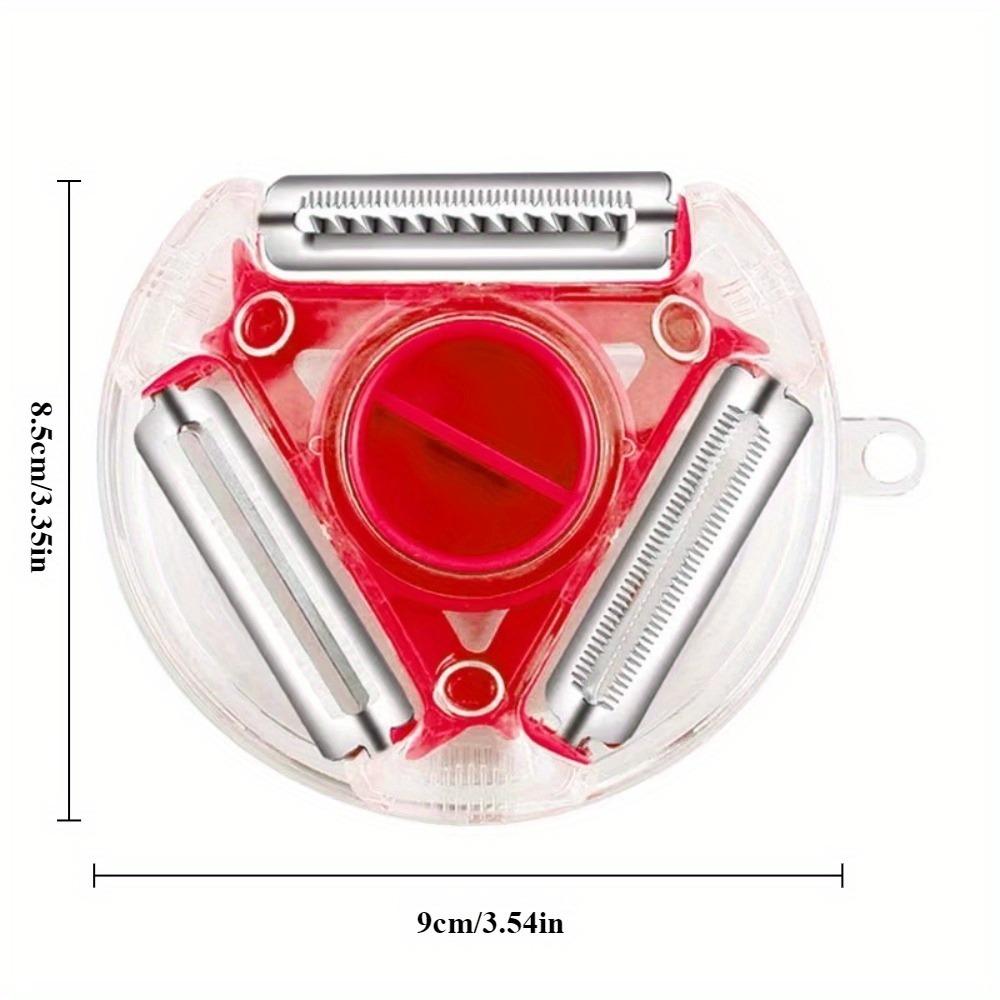 1PC Household Three In One Multifunctional Peeler Fruit Apple and Potato Peeler Kitchen Tool Accessories7