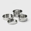 Miss Yizi Portable Outdoor Stainless Steel Cookware Set