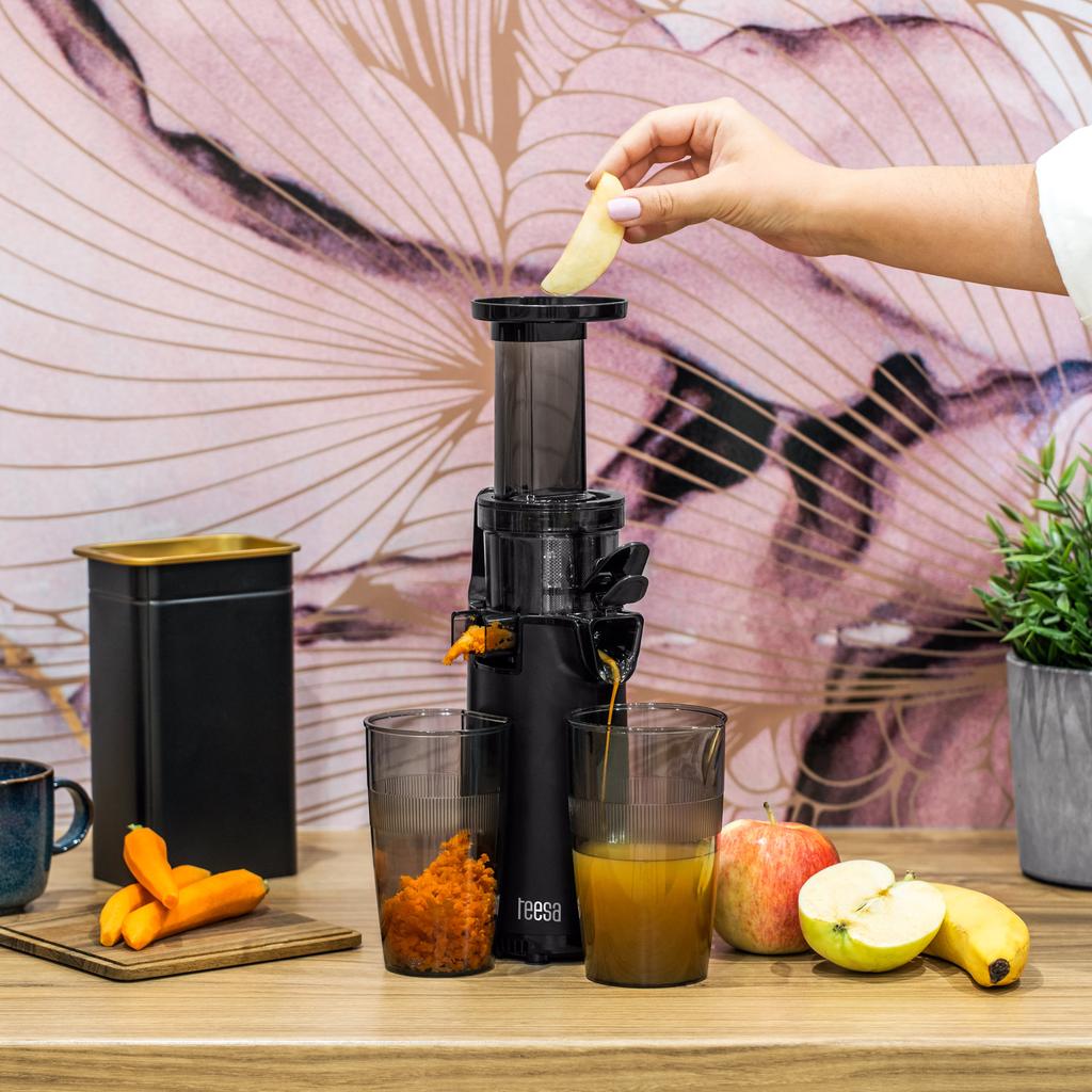 Teesa Vertical Slow Juicer with Auger Tritan BPA Free