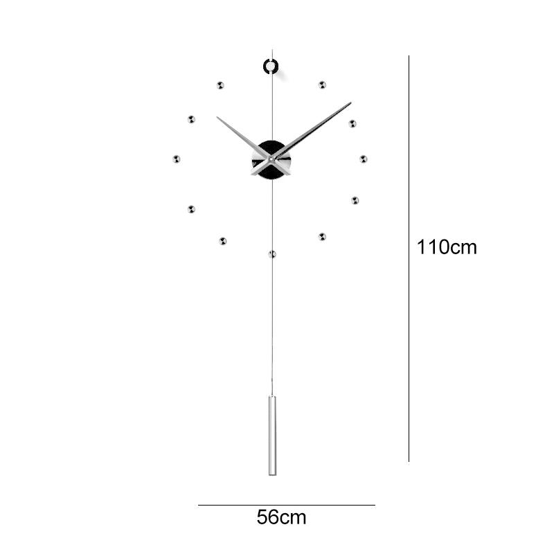 Spain Large Wall Clock Modern Design