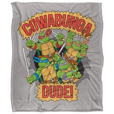 TMNT Cowabunga Dude Silky Supersoft Blanket