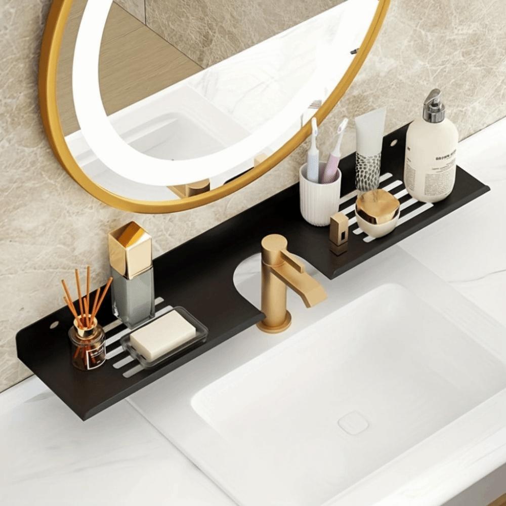 Moisture-proof Bathroom Shelves Rustproof Organizer Rack Shower Storage Rack College Dorm