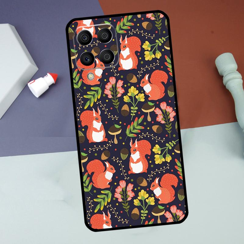 Cartoon Squirrel For Samsung Galaxy M14 M34 M54 M15 M35 M55 M13 M23 M33 M53 M31 M51 M20 M12 M52 M06 M16 Case