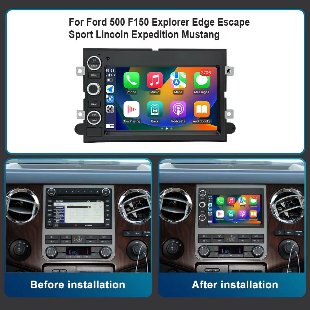 Android Car Radio Multimedia Video Player GPS DSP 7 Inch for Ford 500 F150 Explorer Edge Escape Sport Lincoln Expedition Mustang