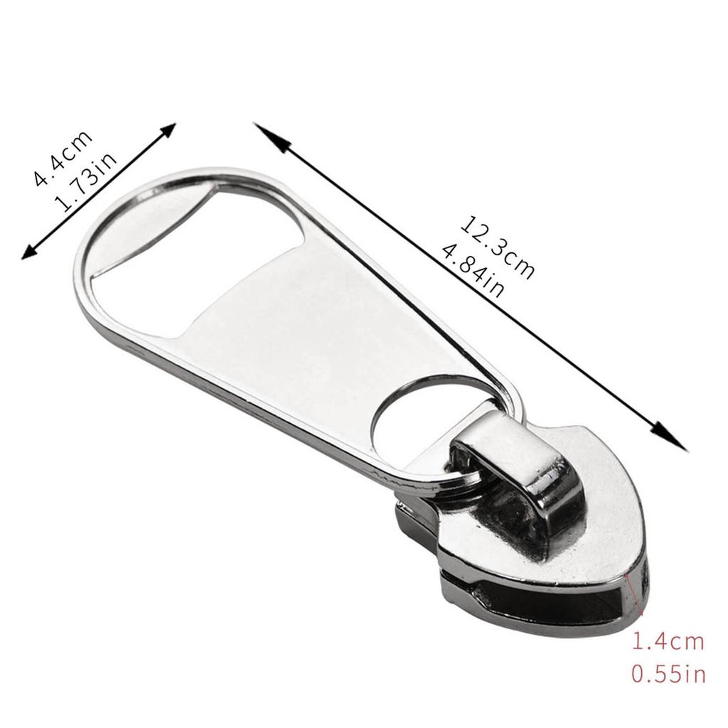 Creative Beer Bottle Opener Multifunctional Large Magnetic Zipper Bottle Opener Suitable for Home Dinner Party Bar
