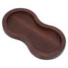 Kaffee Tamper Matte Walnussholz Wiederverwendbar Präziser Schlitz Leichtgewicht Kompakter Kaffee Tamper Halter für Restaurants Bars