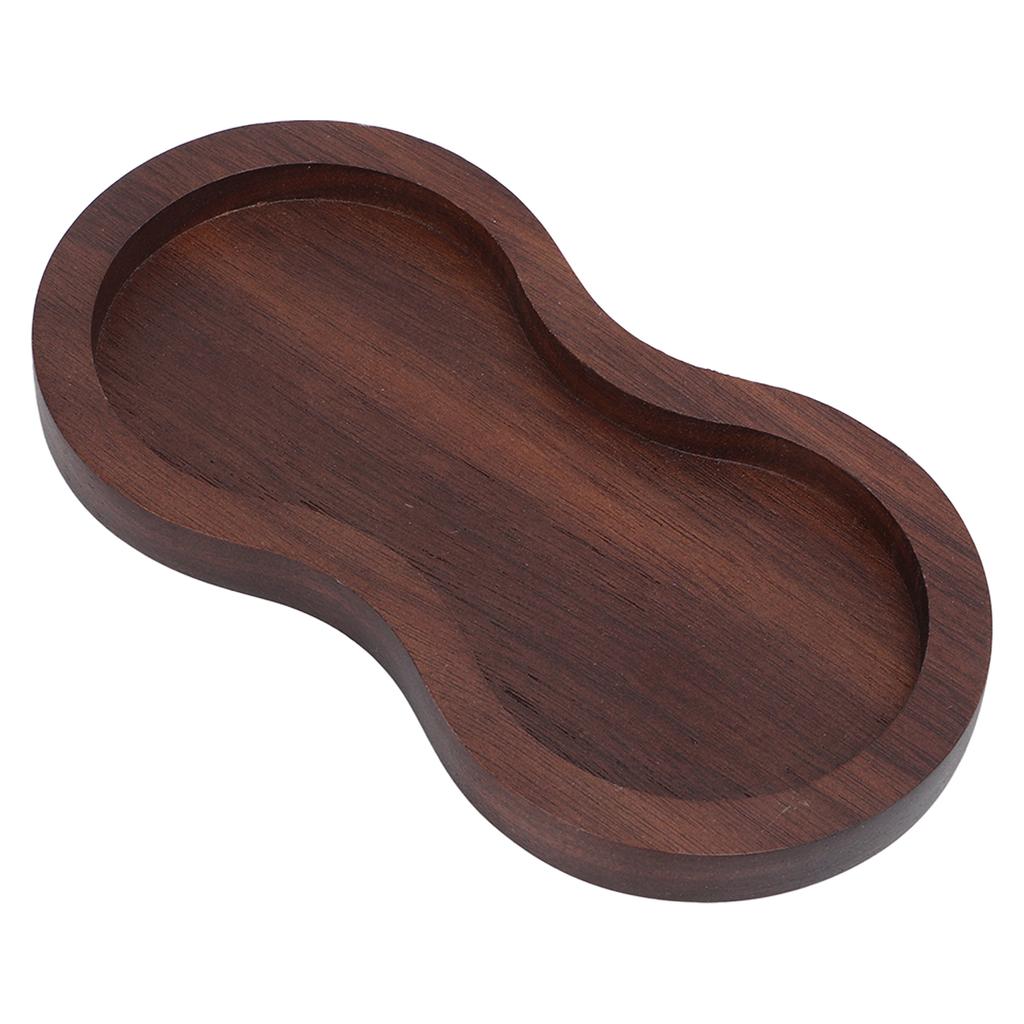 Kaffee Tamper Matte Walnussholz Wiederverwendbar Präziser Schlitz Leichtgewicht Kompakter Kaffee Tamper Halter für Restaurants Bars