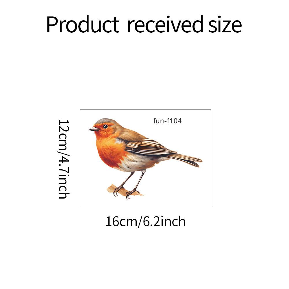 

Fun-f104 Ветка Птица Стеклянные Двери и Окна Украшения Дома Наклейка Окна Электростатический УФ 12*16CM/fun-f104 uv