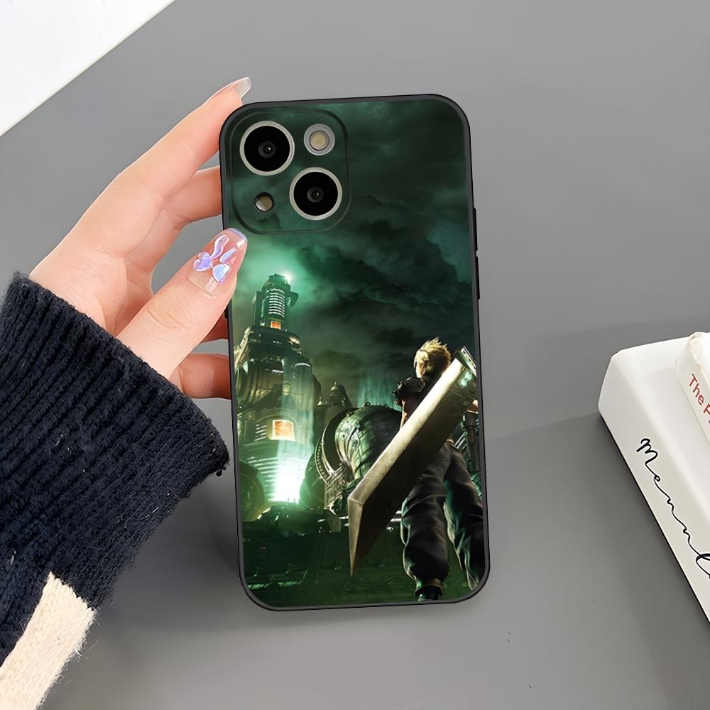 Final Fantasy Phone Case For Iphone 16 Plus 15 14 Pro Max 13 Mini 11 12 Xr X Xs 6 7 8 SE Plus Back Cover