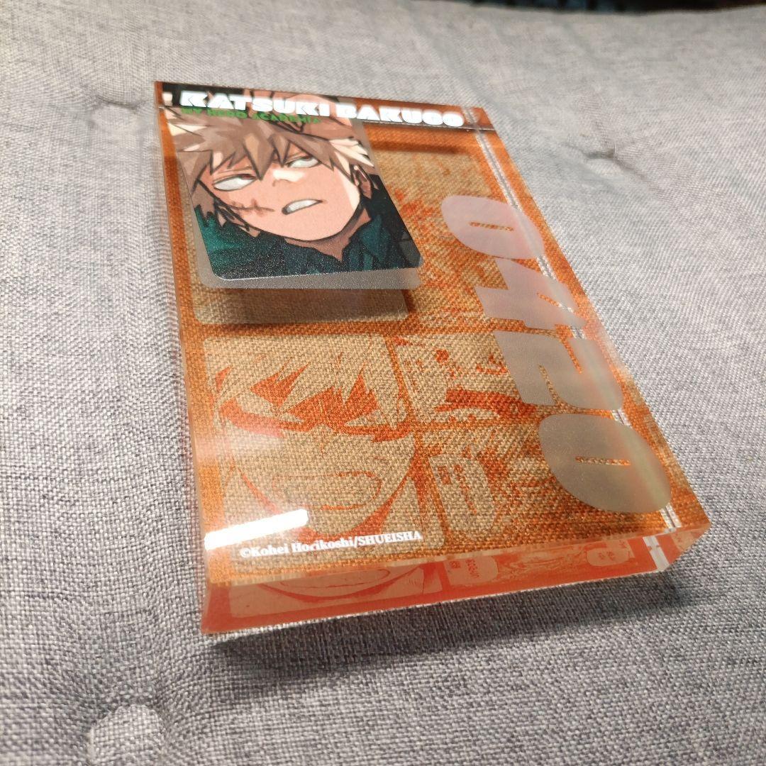 Used My Hero Academia Katsuki Bakugou Acrylic Block