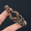 Gorgeous Golden Apache Pyrite Gemstone Pure Copper Wire Wrapped Handmade Pendant Jewelry