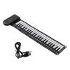 Multifunctional 49 Key Roll Up Piano Foldable Portable Electronic Piano Music Instrument for Beginner Kid Adult