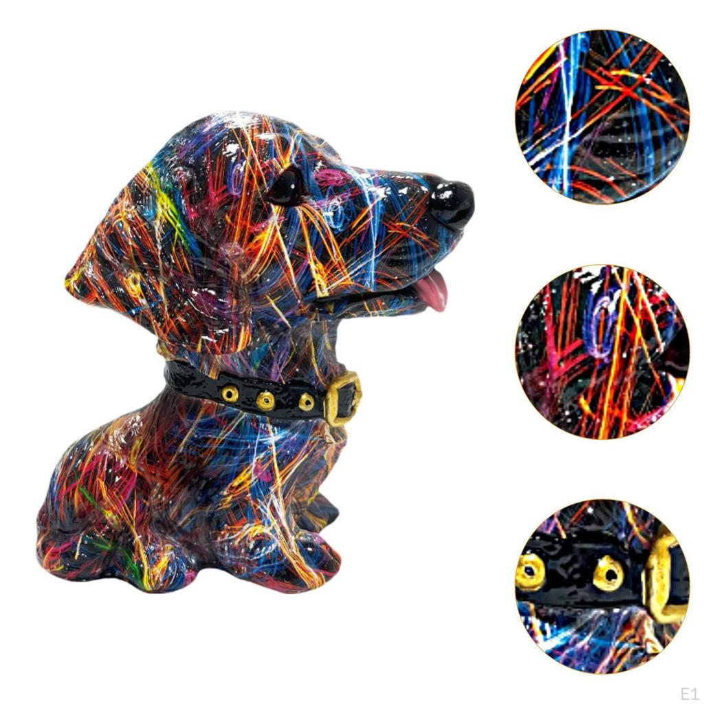 Artistic Dog Ornament for Cabinet and Home Decoration