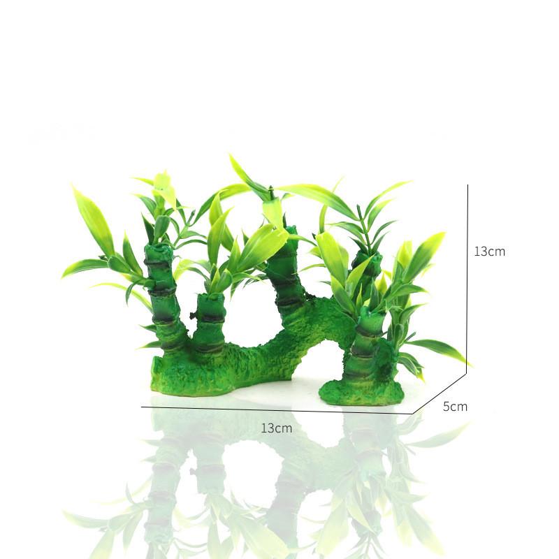 

Artificial Aquarium Decorative Aquariums Bamboos Plant Simulation Water Weeds Ornament Fish Tank Decoration Accessories Gift
