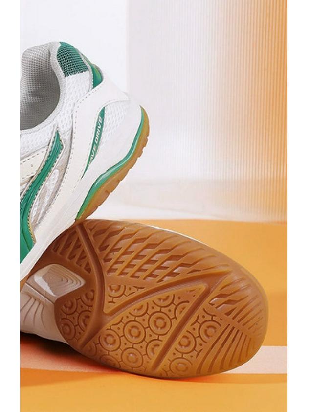 

Мужские профессиональные легкие нескользящие кроссовки для тренировок по настольному теннису и бадминтону 38 зелёный