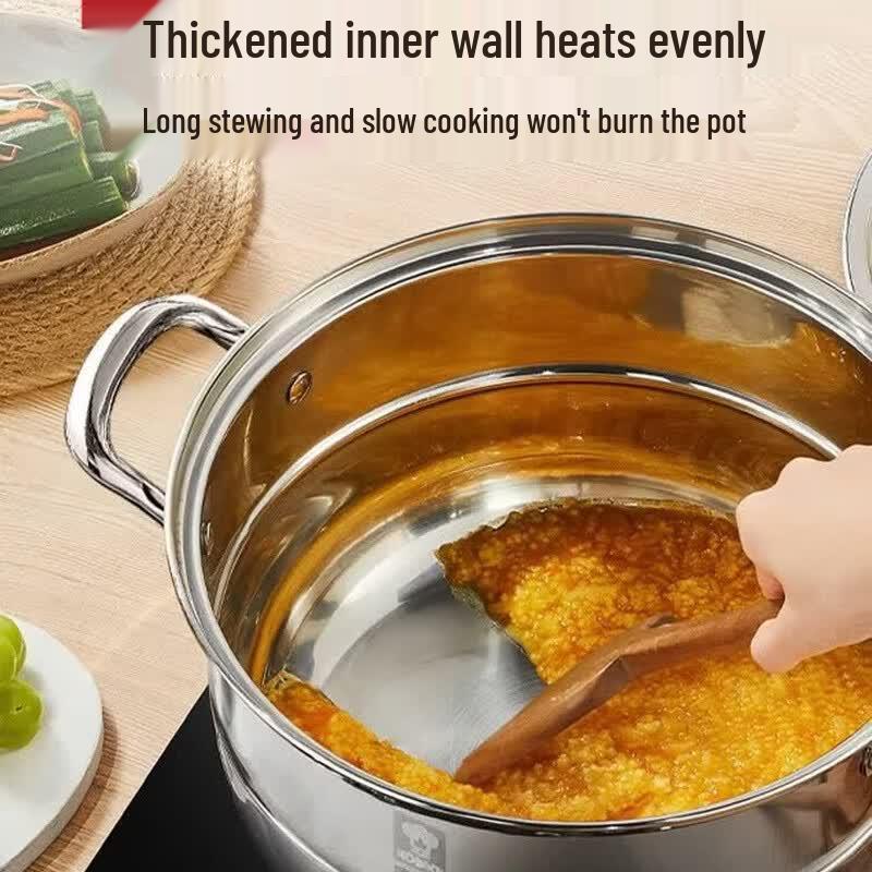 Kangbach 304 Stainless Steel Double-Layer Steamer Pot