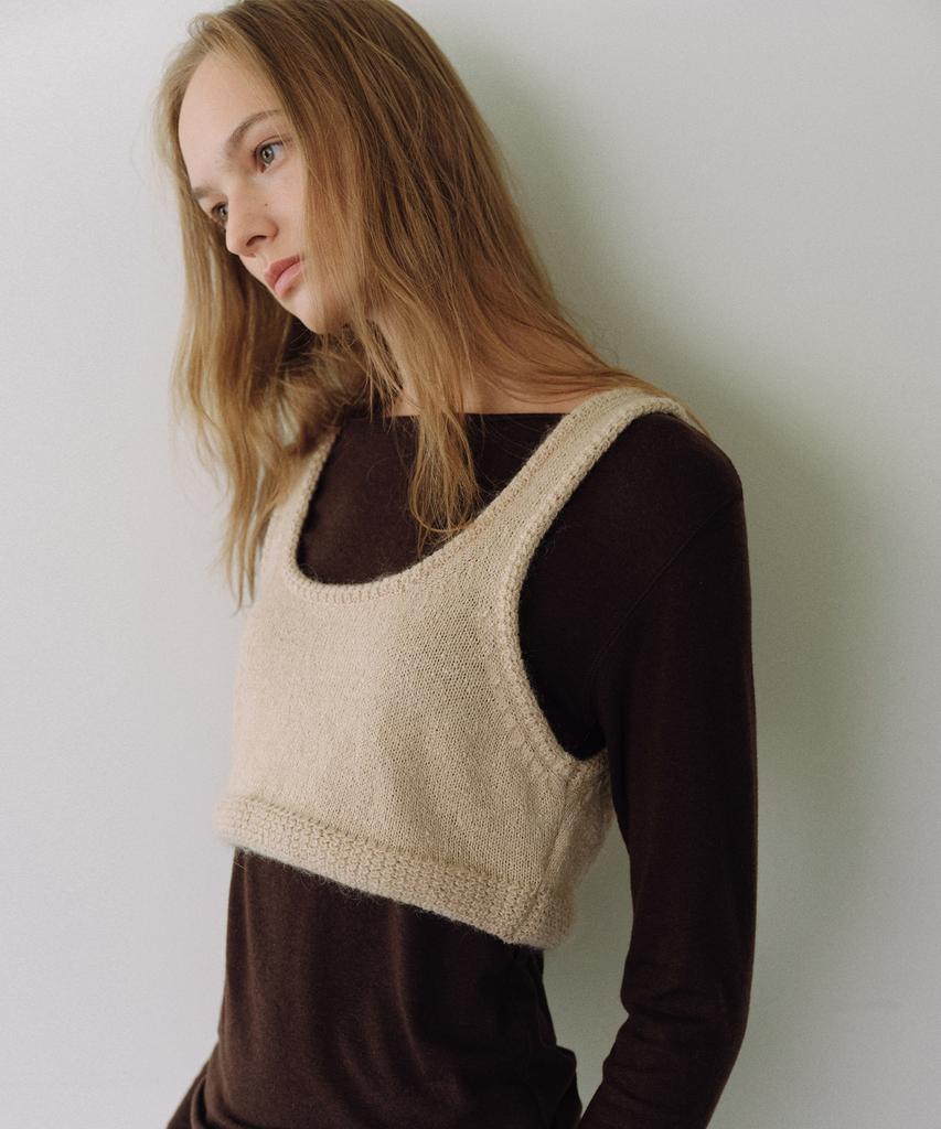 Yulago Layer Knit Bustier