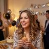 Glitter HAPPY BIRTHDAY Headband Metal Hair Accessories Crystal Birthday Tiaras Rhinestone Princess Hairbands Adult Girl