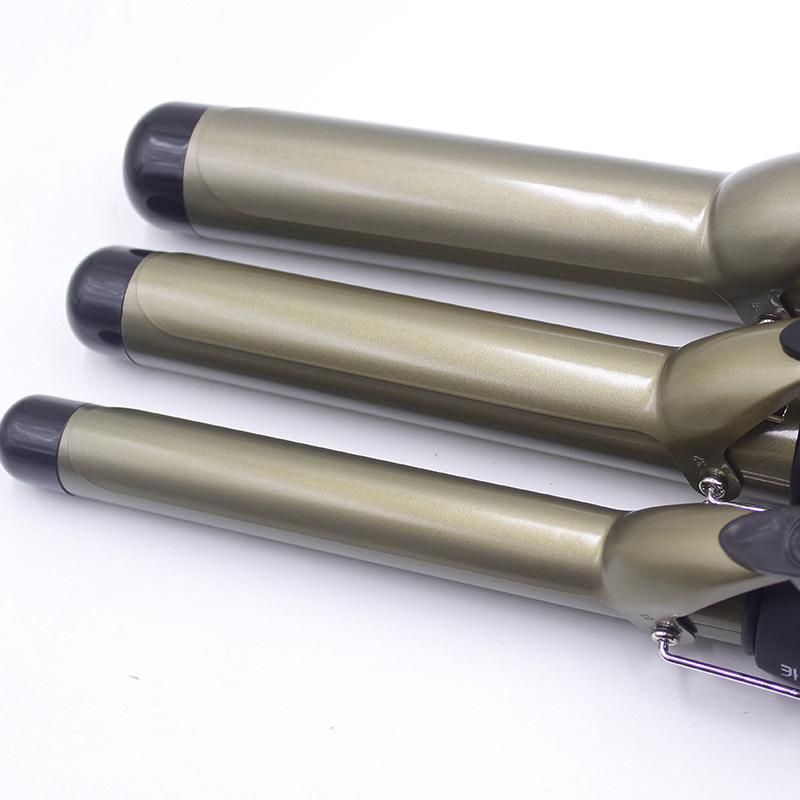 38mm-19mm Ceramic Curling Wand for Damage-Free Big Waves & Inward Buckles