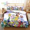 Digimon Anime Bed Linen Collection Single Size Size Single Size Full Queen Size King Size Size Bed Collection Adult Kid Bedroom Adventure Monster