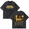 2026 Heißer Verkauf Noah Kahan The Great Divide Tour 2026 Grafik Vintage Gewaschenes T-Shirt Herren Damen Übergroßes T-Shirt Sommer Locker Lässige T-Shirts Oberteil