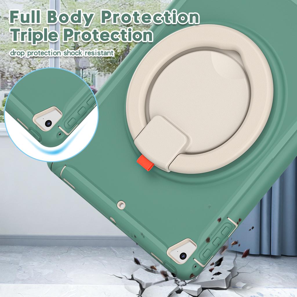 Heavy Duty Hand Armor Case For IPad 9.7 2017  Air 1 2 Shockproof A1474  A1822 A1893 Tablet Cover For IPad 5 6 Pro 9.7 2016