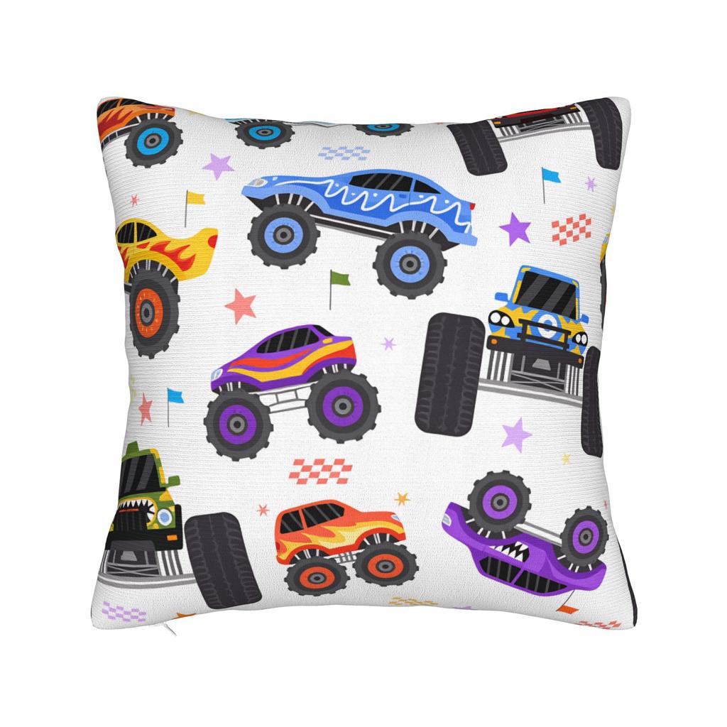 Pillow Case M-Monster J-Jam Design  Pillow Cover For Sofa Bedroom Home Decor Kawaii Pillowcases
