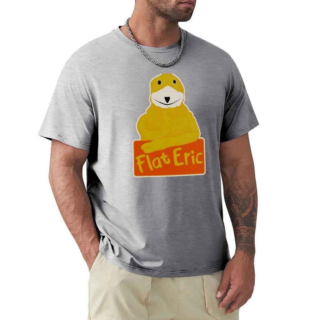 fashion t-shirt Flat Eric T-Shirt animal print shirt for boys plain t-shirt korean fashion tall tshirts graphic t shirt