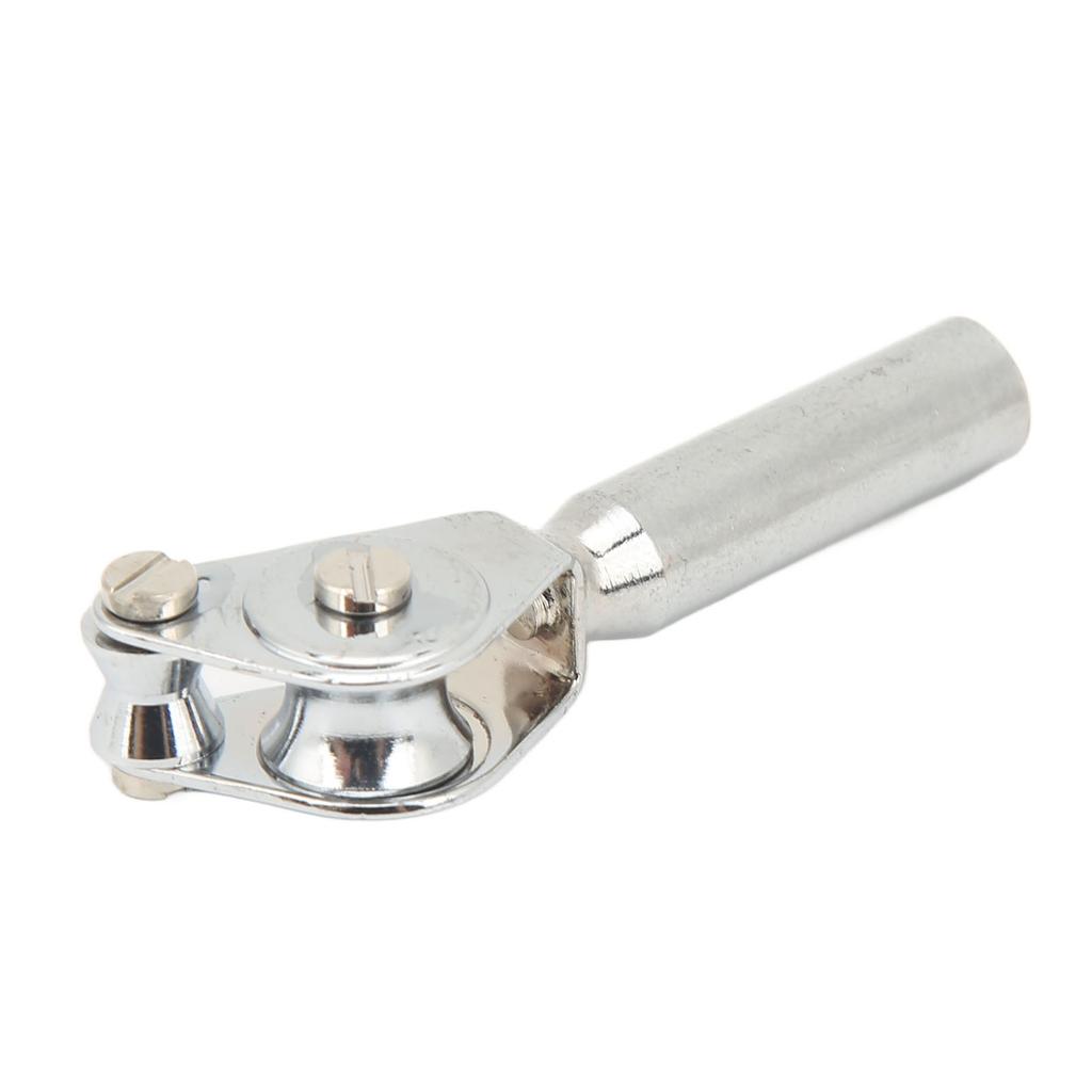 Fishing Roller Guide Aluminium Alloy Fishing Double Pulley Guide Rod Tip Guide for Fishing Tackle Supplies 7mm/0.28in