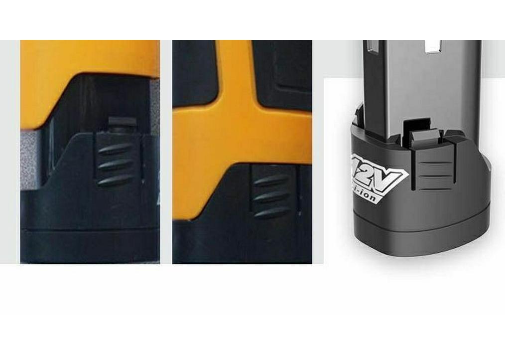 12V Large Capacity Universal Lithium Battery for Pistol Drills with Charger
