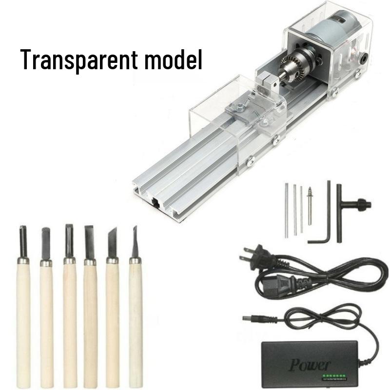 

Мини токарный станок по дереву для шлифовки, полировки и резки бусин